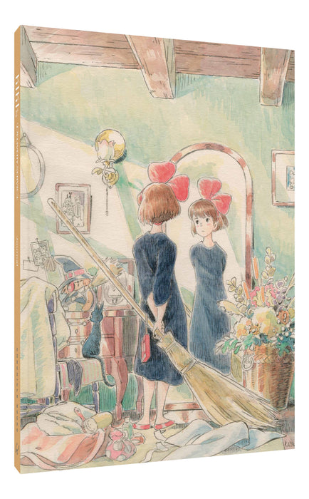 Studio Ghibli Kiki's Delivery Service journal by Chronicle Books, featuring illustrated cover with whimsical design and journal pages inside.