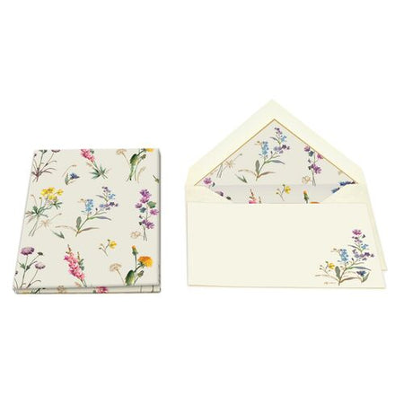 Kartos Wild Flowers portfolio featuring colorful floral design, ideal for stationery and organizational use.