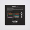 Set of 24 Blackwing colored pencils with vibrant shades, arranged in a row on a white background.