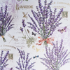 Kartos lavender wrapping paper with floral design, ideal for gift wrapping and special occasions.