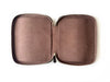 Eng Leather Co. 18-slot leather pen case in galaxy design with multiple compartments for pens and writing instruments.