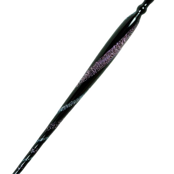 No Solo Vetro glass dipping pen featuring a colorful dicroic design, perfect for artistic glassworking and detailed dipping projects.