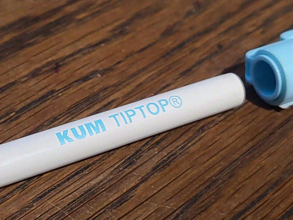 KUM Tip Top Pastel pens in various pastel colors with rounded tips, ideal for smooth writing and creative projects.