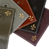 Large refillable Italian leather latch journal or daily planner for 2025 by Il Cartiglio with elegant design and secure latch closure.