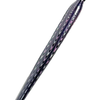 No Solo Vetro glass dipping pen with lace effect design, featuring a sleek purple glass body for detailed artistic writing and drawing.