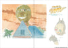Studio Ghibli My Neighbor Totoro journal featuring the Cat Bus design, spiral-bound notebook with colorful illustrations.