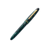 Esterbrook Estie Evergreen fountain pen ink bottle with green ink, featuring a sleek glass container and classic label design.