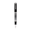 Pelikan Souverän M805 fountain pen with metal sleeve and gold accents, showcasing its elegant black resin body and detailed nib.