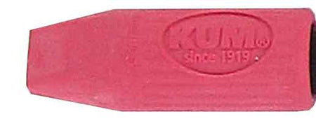 Red KUM Pencil Eraser Minicap showing a compact, flexible eraser designed for precise removal of pencil marks.