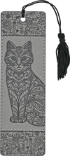 Cat Artisan Bookmark by Peter Pauper Press featuring a colorful illustrated cat design on a sturdy paper bookmark
