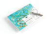 Watercolor paper from Pepin Vincent Van Gogh postcard book featuring vibrant, artistic Van Gogh watercolor designs.