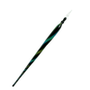 No Solo Vetro glass dipping pen with dicroico design, showcasing vibrant, colorful glass artwork and fine craftsmanship.