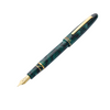 Esterbrook Estie Evergreen fountain pen ink bottle with label, showcasing rich green ink for fountain pen writing.