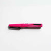 Pink KUM Pocket Scissors with compact design and stainless steel blades, ideal for precise cutting on the go.