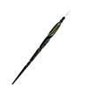 No Solo Vetro glass dipping pen with dicroico design, showcasing a colorful, artistic glass pen on a neutral background.
