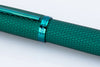 Diplomat Viper green fountain pen with sleek design and gold accents, perfect for writing and collection.
