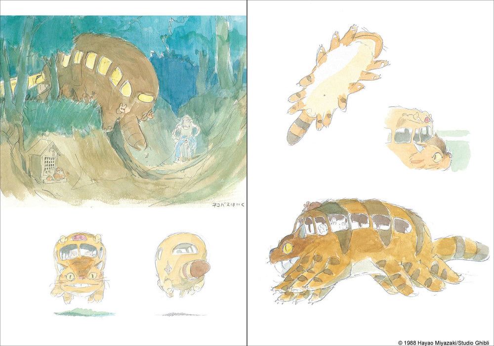 Studio Ghibli My Neighbor Totoro journal featuring the Cat Bus from Chronicle Books, with colorful illustrations on the cover.