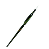 No Solo Vetro glass dipping pen with colorful dicroic glass tip, designed for detailed glass art and creative writing.