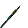 No Solo Vetro glass dipping pen with dicroic glass tips, showcasing vibrant, colorful craftsmanship for artistic glasswork.