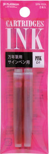 Luxury Brands of America Platinum Preppy ink cartridge for pens, shown in a close-up image of the cartridge with branding details