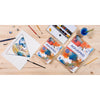 Clairefontaine Aquapad watercolor artist pad, 300gsm paper, ideal for watercolor painting and mixed media artwork.