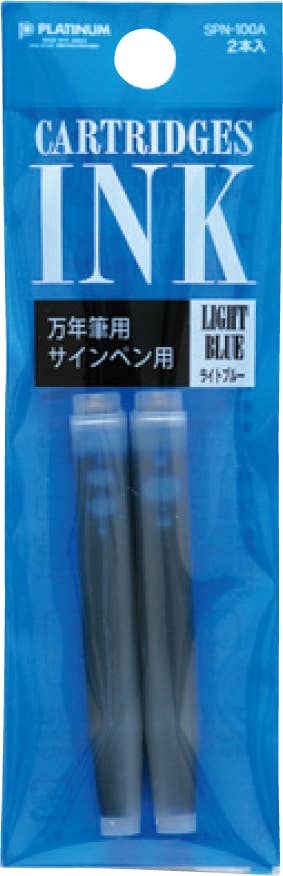 Luxury Brands of America Platinum preppy ink cartridge for printers, shown in a close-up image.