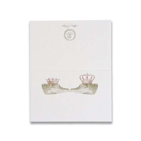 Alexa Pulitzer Kissing Gator place cards, elegant paper place cards featuring a playful gator design for events and table settings.