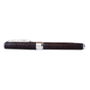 Brown Grifos Cocodrie fountain pen with alligator leather finish, featuring a sleek design and high-quality craftsmanship.