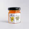 Anderillium American Goldfinch Yellow fountain pen ink in a glass bottle, vibrant yellow ink for writing and drawing.