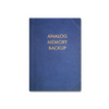 Papier Plume Analog Memory Backup journal with vintage-inspired cover and lined pages for personal notes and reflections.