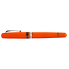 Armando Simoni Club ASC Bologna Portofino Bespoke 2024 handbag in vibrant orange with grey and rhodium accents.