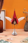 Assembli Paper Hercules Beetle craft kit featuring a large, red, translucent beetle with detailed wings and body for creative projects.