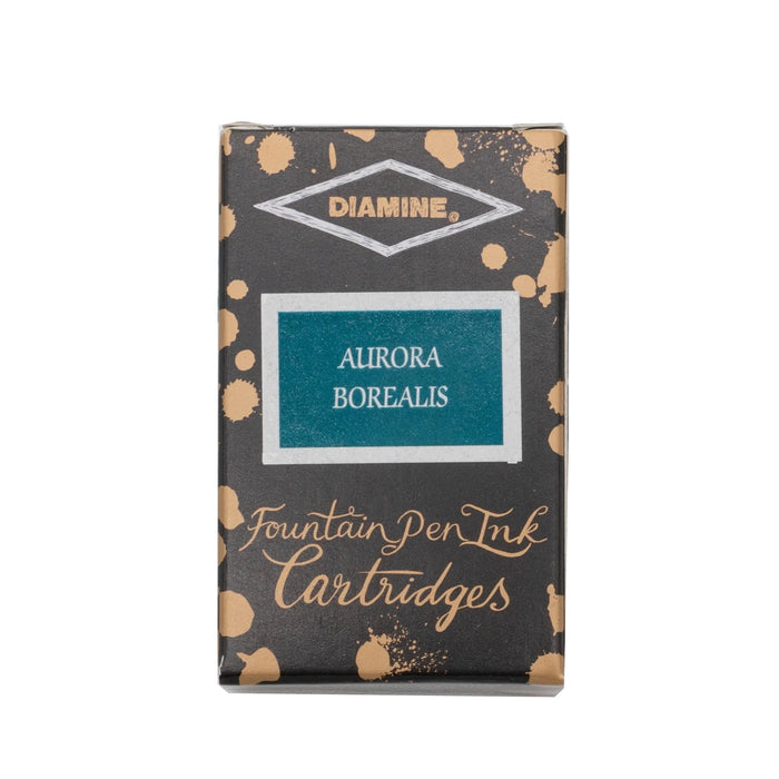 Diamine - Ink Cartridges - International Size - Aurora Borealis