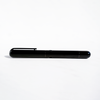Nahvalur Nautilus black fountain pen with sleek design and gold accents, featuring a smooth nib for writing.