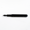 Nahvalur Nautilus Cephalopod Black fountain pen with sleek black design and intricate detailing, showcasing a luxurious writing instrument.