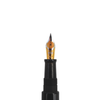 Cathay fountain pen with butterfly chinkin design featuring intricate bee motif on smooth pen barrel.