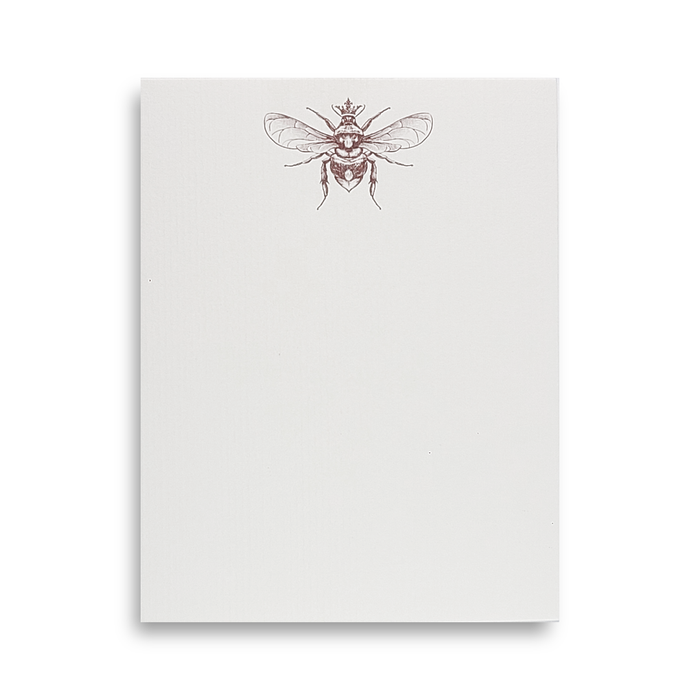 Alexa Pulitzer Queen Bee A2 Notes BeePad with vibrant bee illustration and musical notes on a colorful background.
