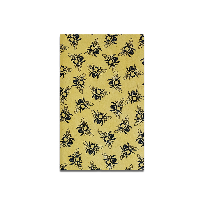 Giftsland Bee Journal with a colorful bee illustration on the cover, ideal for writing and note-taking.