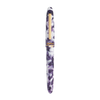 Esterbrook Estie Bestie fountain pen with a closed purple barrel and gold accents, showcasing a stylish writing instrument.