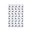 Black Rossi cat journal with a sleek cover, featuring a cute black cat illustration, ideal for writing notes and journaling.