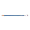 Blackwing Pearl blue pencils displayed horizontally, showcasing their sleek design and high-quality graphite core.