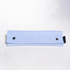 Blue San Lorenzo long pen case with zipper closure, designed to hold multiple pens and writing accessories.