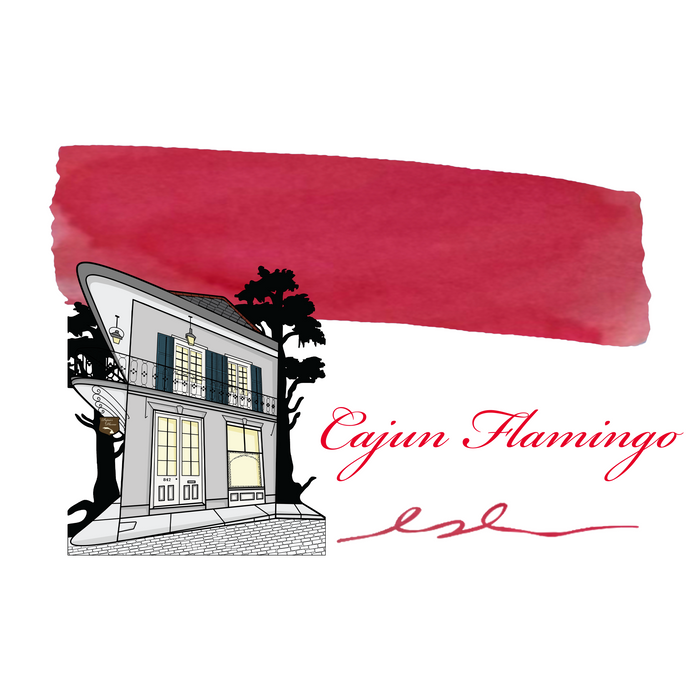 Papier Plume - Fountain Pen Ink - Cajun Flamingo - 30ml