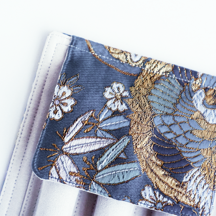 Cathay Sunborn Phoenix pen case with vibrant design, durable exterior, and multiple compartments for writing instruments.