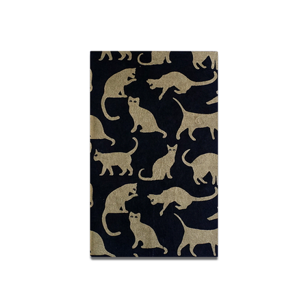Giftsland cat-themed journal with a detailed cover featuring adorable cat illustrations and lined pages for writing.
