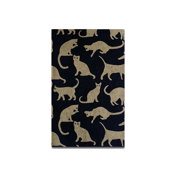 Giftsland cat-themed journal with a detailed cover featuring adorable cat illustrations and lined pages for writing.