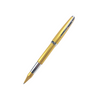 Cleo Skribent Cleo Skibent gold rollerball pen with a sleek design and shiny gold finish.
