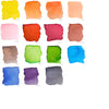 Peerless Watercolors Mini Complete Edition swatch booklet showing vibrant watercolor paint samples and color swatches.