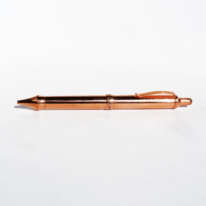 Copper Jean Pierre Lepine ballpoint pen by Papier Plume with a sleek copper finish and elegant design.