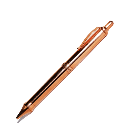 Copper Jean Pierre Lepine ballpoint pen by Papier Plume with a sleek copper finish and smooth writing tip.